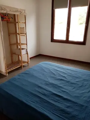 Un ou plusieurs lits dans un hébergement de l'établissement Appart 1 chambre Montmorillon 12