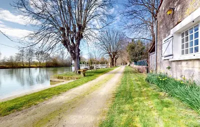 Paysage naturel près de la maison de vacances