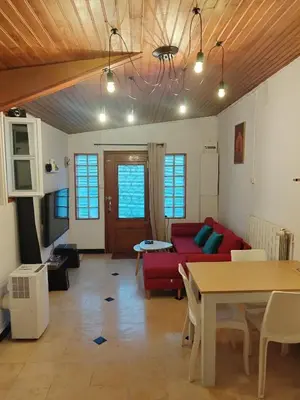 Coin salon dans l'établissement Espace Fakayo
