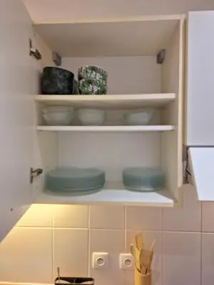 Cuisine ou kitchenette dans l'établissement Victor Hugo - Hyper centre 2 chambres