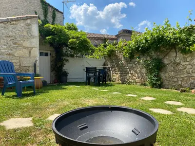 Jardin de l'établissement La Grange d'Antornac