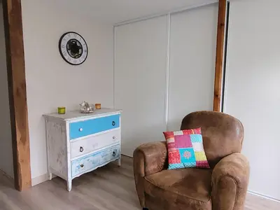 Coin salon dans l'établissement Ressources et Résonances