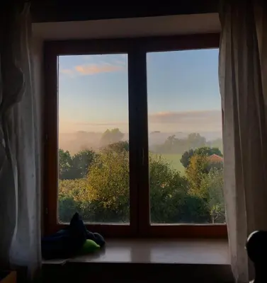 Paysage naturel près de la maison de vacances