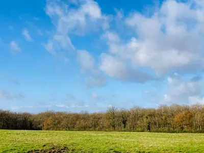 Paysage naturel près de la maison de vacances