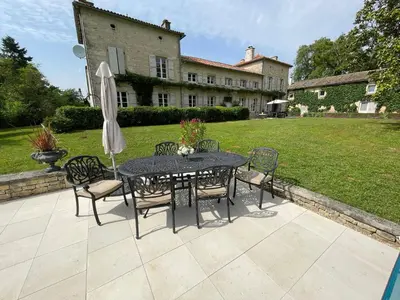 Jardin de l'établissement Hermitage, Gites Villeblanche