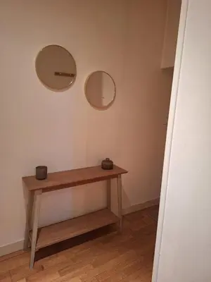 Plan de l'établissement Le Clémenceau face à la Charente 2 chambres