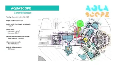 Plan de l'établissement Magnifique villa 5 étoiles avec piscine proche Futuroscope & Golf