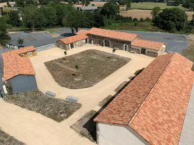 Bâtiment de the country house