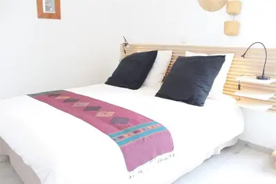 Un ou plusieurs lits dans un hébergement de l'établissement Appt 3 pièces LA ROCHELLE - LR360-307