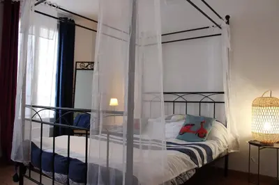 Un ou plusieurs lits dans un hébergement de l'établissement Appt 3 pièces LA ROCHELLE - LR180-030