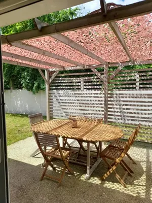 Terrasse ou espace extérieur de l'établissement Maison de vacances 6 personnes