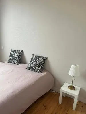 Un ou plusieurs lits dans un hébergement de l'établissement appartement entier quartier calme