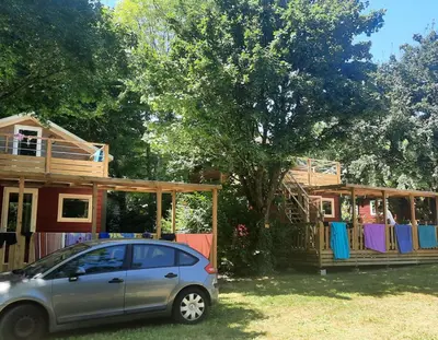 Bâtiment de le camping
