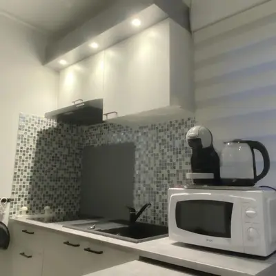 Cuisine ou kitchenette dans l'établissement Studio Cosy