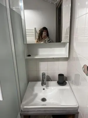 Salle de bains dans l'établissement Studio porte royale