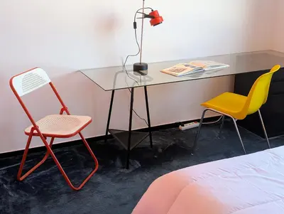 Un ou plusieurs lits dans un hébergement de l'établissement Xanadu - Maison Design 80