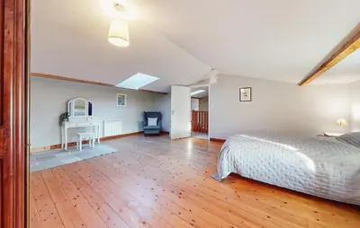 Un ou plusieurs lits dans un hébergement de l'établissement Pet Friendly Home In Nere
