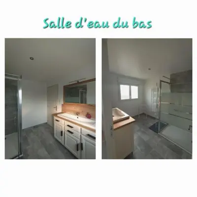 Cuisine ou kitchenette dans l'établissement La maison du Vicomte