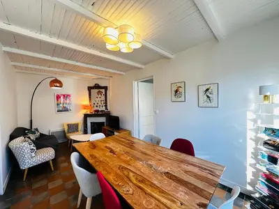 Plan de l'établissement Charmante maisonnette à Fouras, 200m de la plage, idéale pour 4 personnes - FR-1-709-86