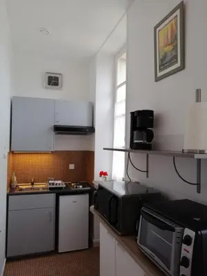 Cuisine ou kitchenette dans l'établissement Espoumet