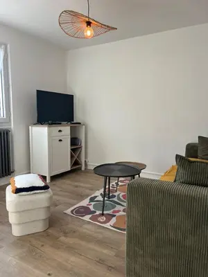 Télévision ou salle de divertissement dans l'établissement Appartment Jumapi