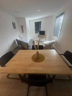 Coin salon dans l'établissement Apt de 110 m2 tout équipé et confortable