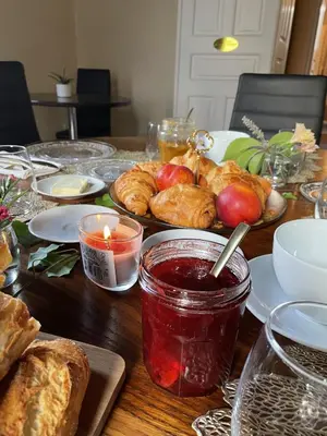 Nourriture dans le B&B/chambre d'hôtes ou à proximité