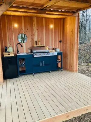 Plan de l'établissement Tente avec jacuzzi vue lac 1