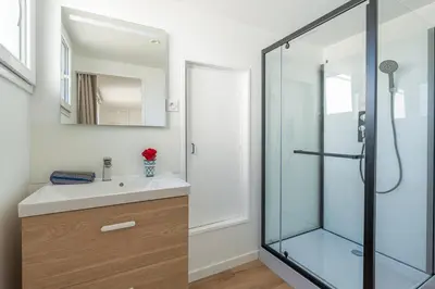 Salle de bains dans l'établissement Home in Niort