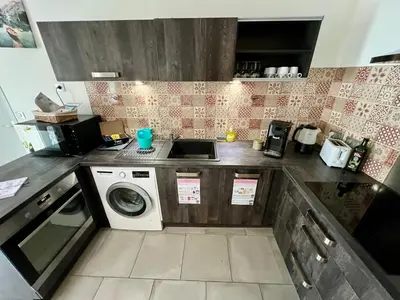 Cuisine ou kitchenette dans l'établissement Chez Marcel - Maison 3 chambres