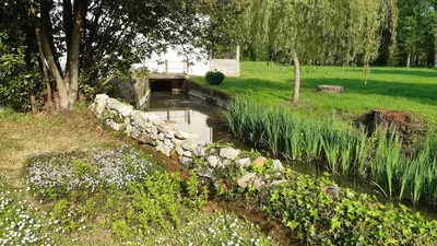 Jardin de l'établissement Moulin De La Parenthèse