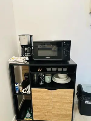 Cuisine ou kitchenette dans l'établissement Studio cosy plein centre & parking à proximité