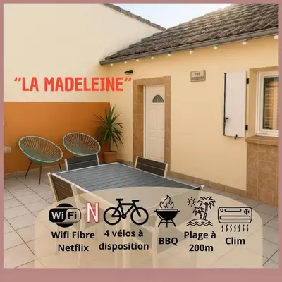 La Madeleine - 4 vélos inclus