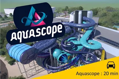 Piscine de l'établissement Le Cocon, studio tout confort, hypercentre ou située à proximité