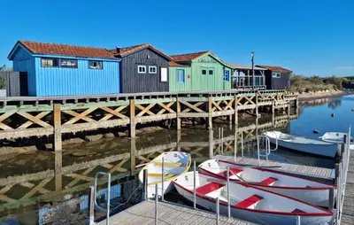 Vue sur la rivière ou le fleuve situé(e) à proximité de la maison de vacances