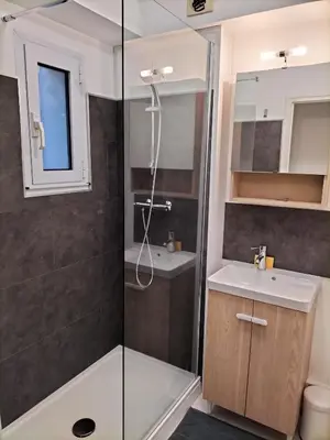 Salle de bains dans l'établissement Studio Sardinerie
