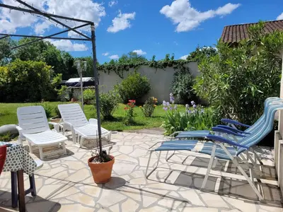 Jardin de l'établissement La Belle Demeure