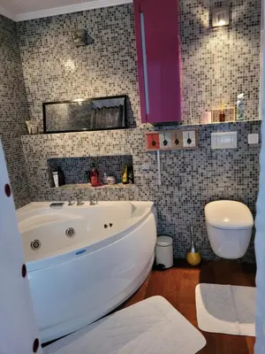 Salle de bains dans l'établissement La Belle Demeure