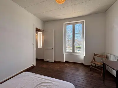 Un ou plusieurs lits dans un hébergement de l'établissement Maison 4 pièces LA ROCHELLE - LR000-015