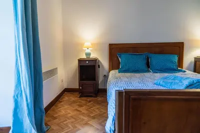 Un ou plusieurs lits dans un hébergement de l'établissement Gîte du Pin - Abbaye Béruges