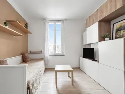 Cuisine ou kitchenette dans l'établissement Studio Lumineux Au Cœur de Saintes