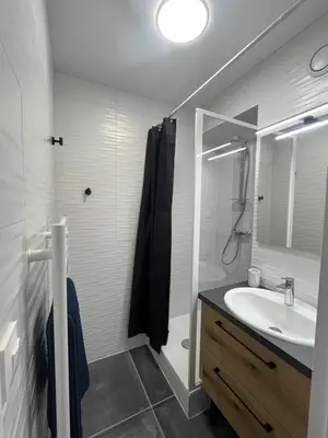 Plan de l'établissement Agréable appartement vue sur port de plaisance