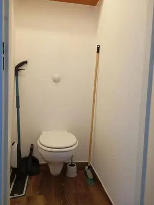 Salle de bains dans l'établissement Santorini du Futuroscope