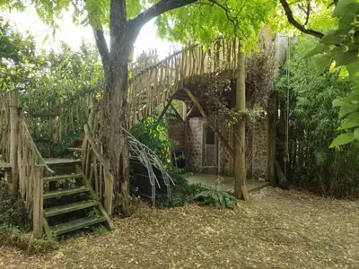 Jardin de l'établissement La cachouette