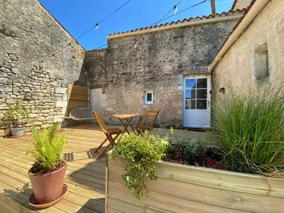 Jardin de l'établissement gite la Chauvinière 3