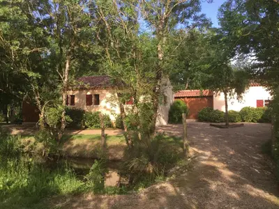 Jardin de l'établissement Gîte Les Iris
