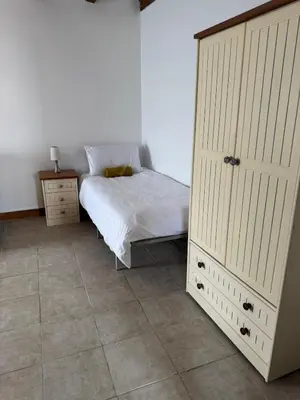 Un ou plusieurs lits dans un hébergement de l'établissement Countryside Gîte