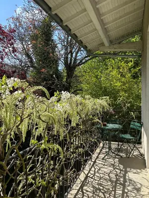 Jardin de l'établissement Havre de paix cosy avec jardin proche du centre-ville de Poitiers