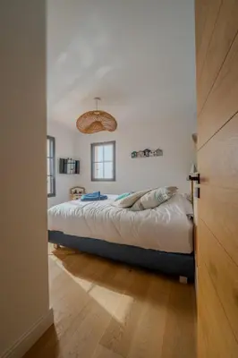 Un ou plusieurs lits dans un hébergement de l'établissement La Villa des Vagues