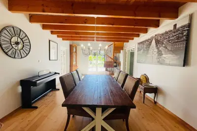 Plan de l'établissement Villa paisible avec piscine